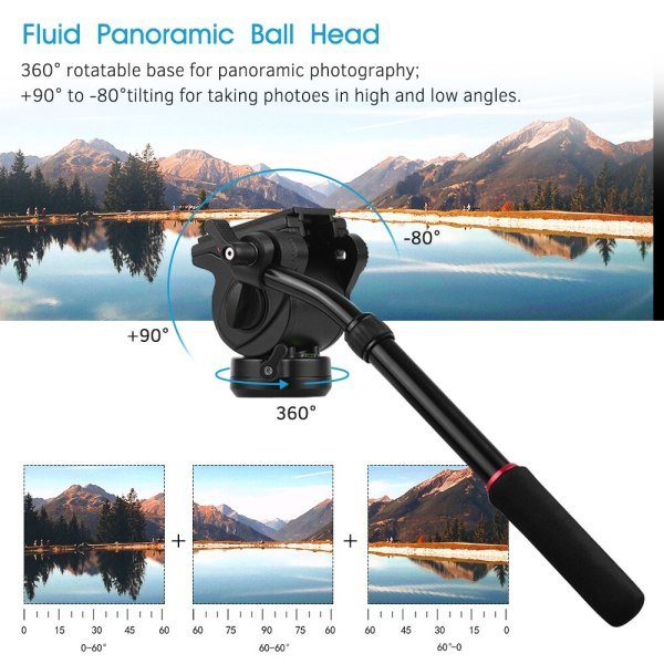 JieYang JY0516B Mandallı Kilit Sistemli Monopod
