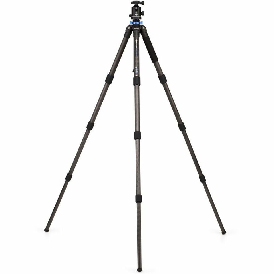 Benro TMA48CLB4 B4 Top Kafa ile Dört Serisi Karbon Fiber Tripod Kiti