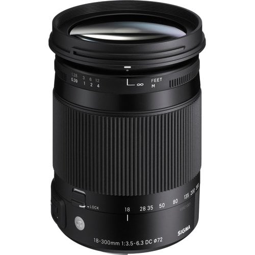 Sigma 18-300mm F/3.5-6.3 DC Macro OS HSM Lens (Canon EF)