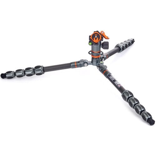 3 Legged Thing Leo 2.0 Carbon Fiber Tripod Sistemi ( Tripod ve AirHed Pro Lever Kafa) - Gri