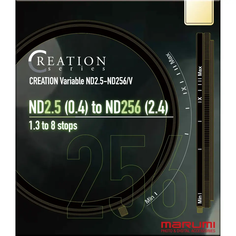 Marumi CREATION Variable ND2.5-ND256/V 82 mm