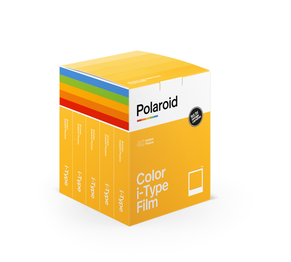 Polaroid Color i-Type Instant Film (5 li Paket, 40 Poz)