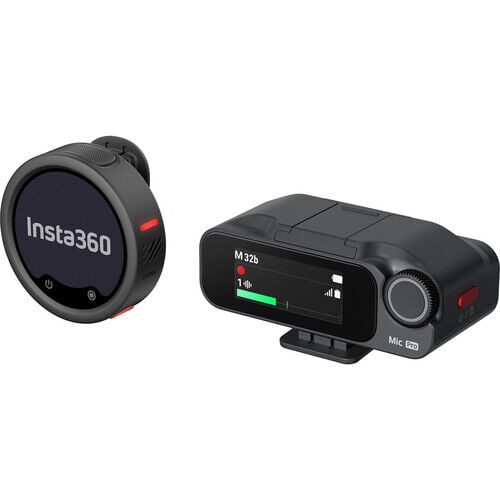 Insta360 Mic Pro Kablosuz Mikrofon Sistemi ( Tek Kişilik)