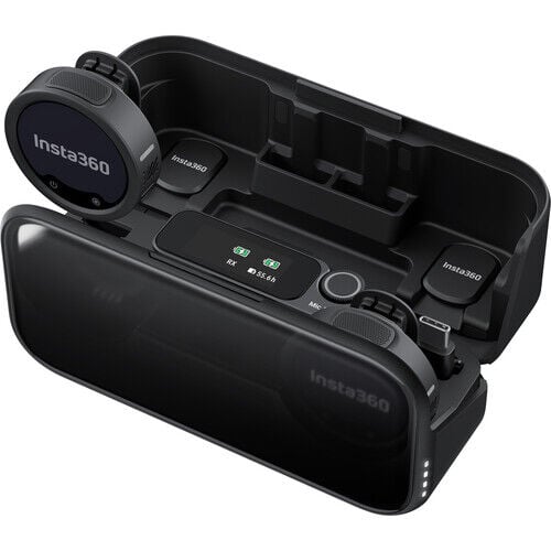Insta360 Mic Pro Kablosuz Mikrofon Sistemi (İki Kişilik)