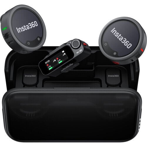 Insta360 Mic Pro Kablosuz Mikrofon Sistemi (İki Kişilik)