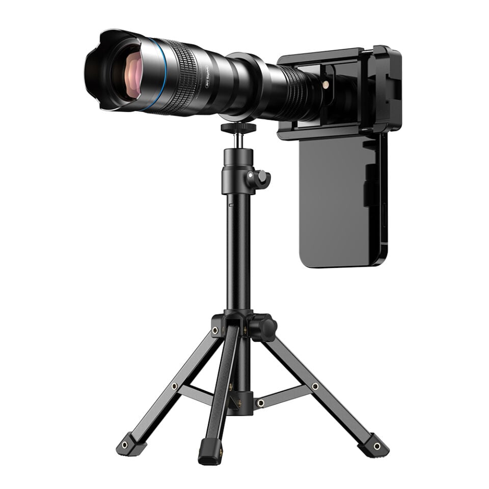 Apexel Yeni Yükseltme 36X Telefoto Akıllı Telefon Lens Kiti