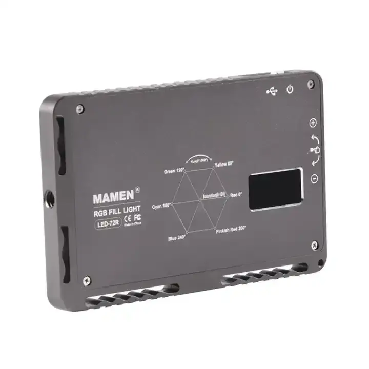 Mamen LED-72R RGB LED Video ve Fotoğraf Işığı