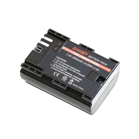 Sanger LP-E6N Canon Fotoğraf Makinesi Batarya Pil