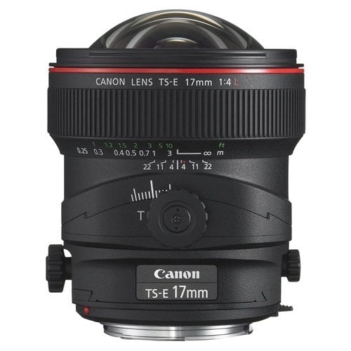 Canon TS-E 17mm f/4L Tilt-Shift Lens