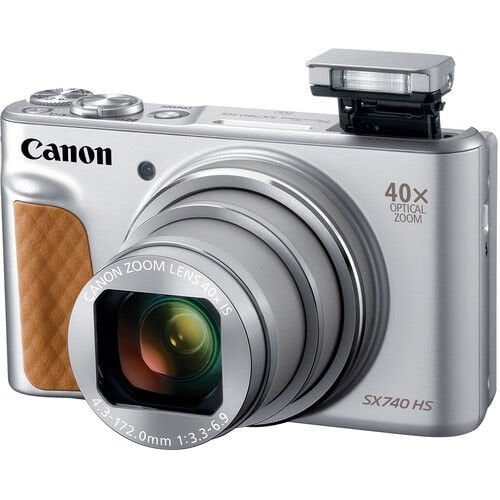 Canon PowerShot SX740 HS Dijital Kamera (Silver)