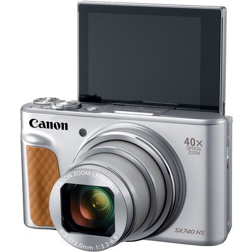 Canon PowerShot SX740 HS Dijital Kamera (Silver)