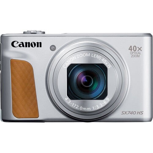 Canon PowerShot SX740 HS Fotoğraf Makinesi Light Edition Silver