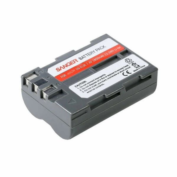 Sanger EN-EL3E Nikon Fotoğraf Makinesi Batarya Pil