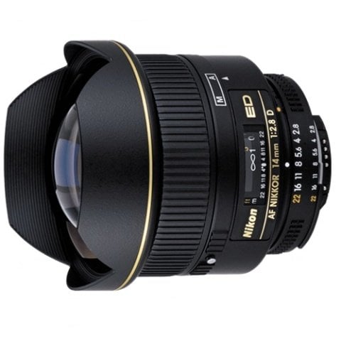 Nikon AF 14mm f/2.8D ED Lens