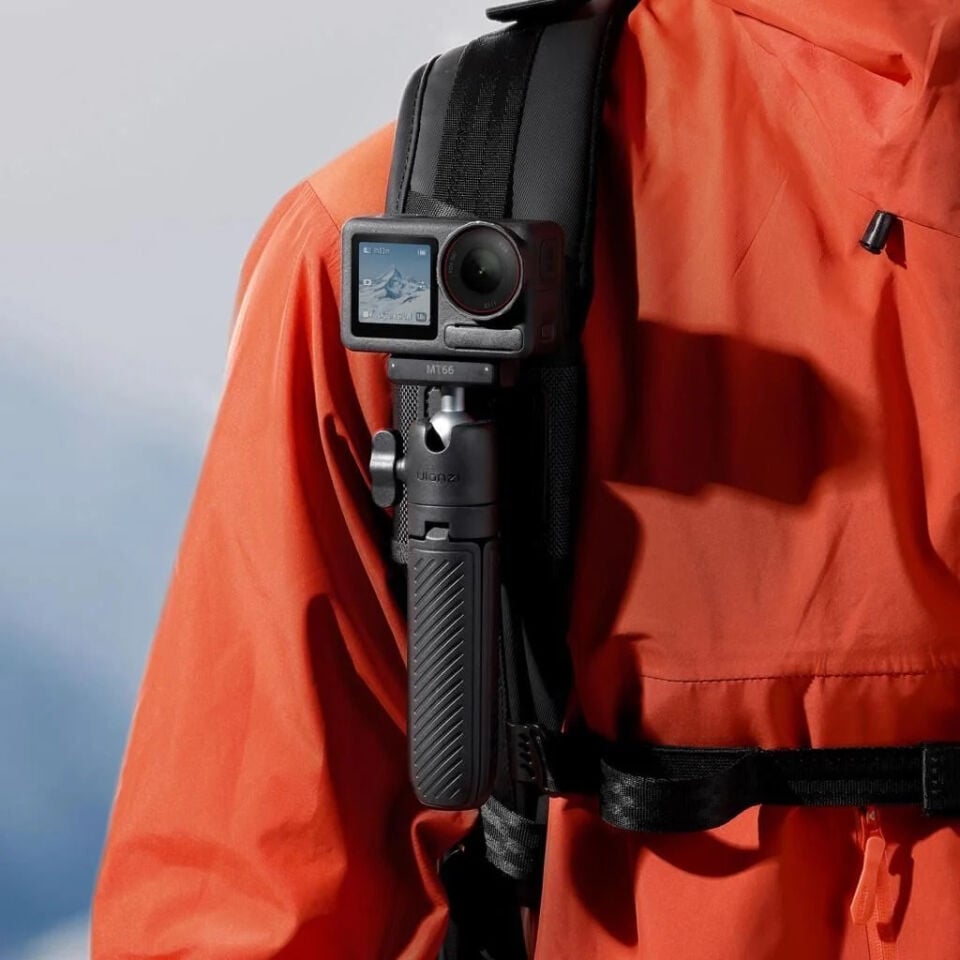 Ulanzi MT66 Osmo Action Uyumlu ClipMate Tripod ve Çanta Askısı - S041