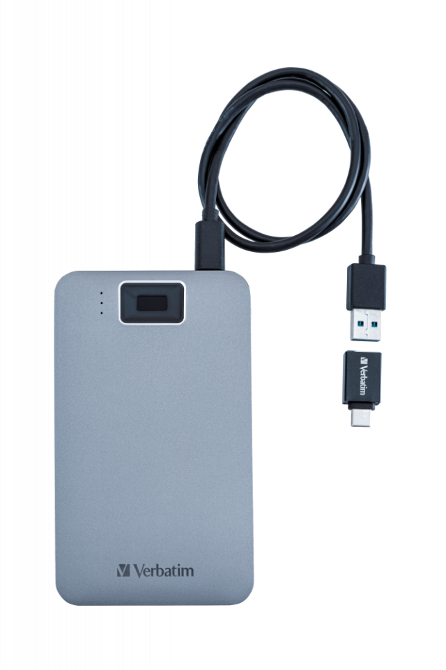 VERBATIM 53653 V EXE FP HDD USB 3.2G1/USB-C 2TB Gr.