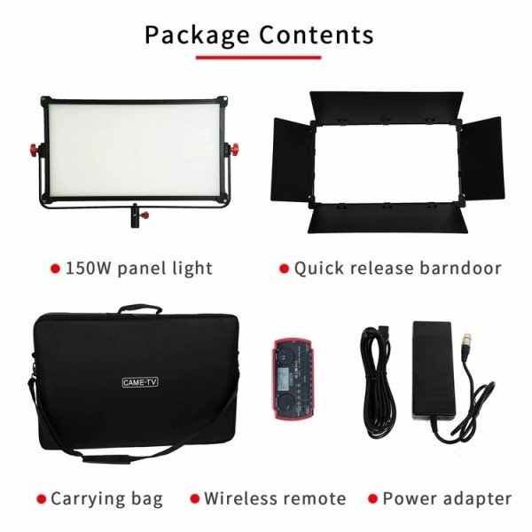 CAME-TV P-150R Boltzen Perseus RGBDT 150W Slim LED Işık