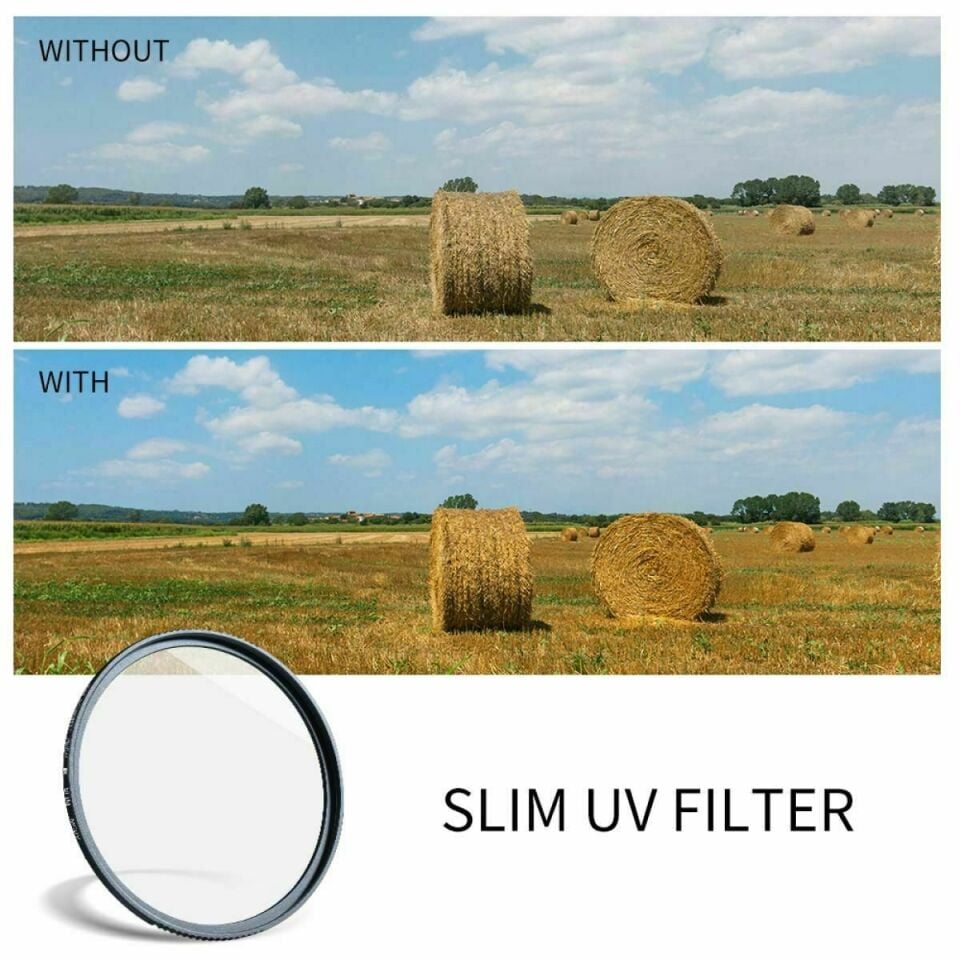 K&F Concept 55mm NANO-A SERIES MC-UV Slim Filtre