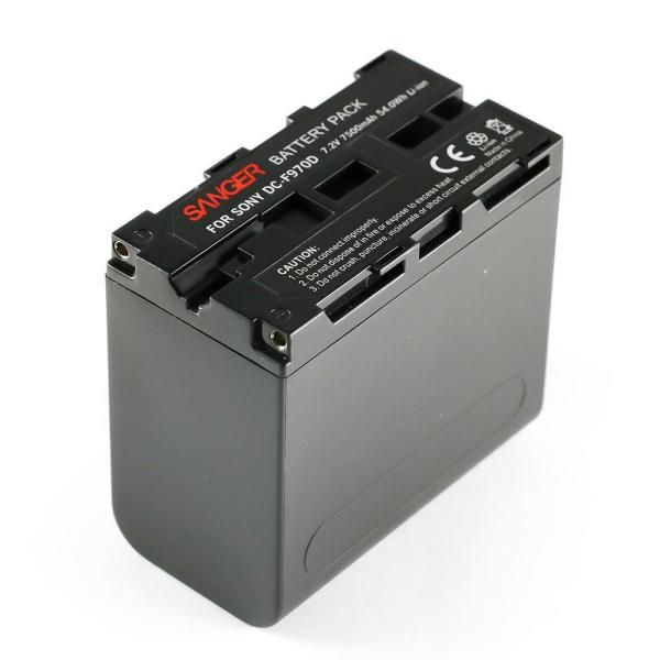 Sanger NP-F970M Batarya Pil Şarj Girişli (Sadece Işık için)