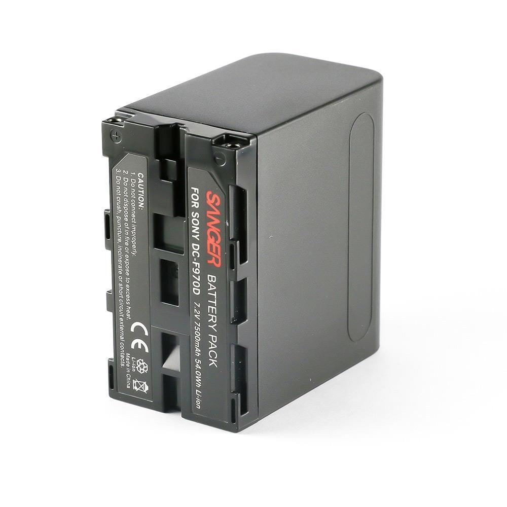 Sanger NP-F970M Batarya Pil Şarj Girişli (Sadece Işık için)