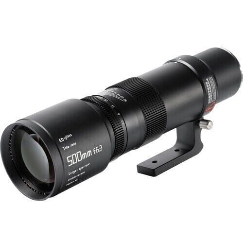 TTArtisan 500mm F6.3 Telephoto Lens (Canon RF, Siyah)