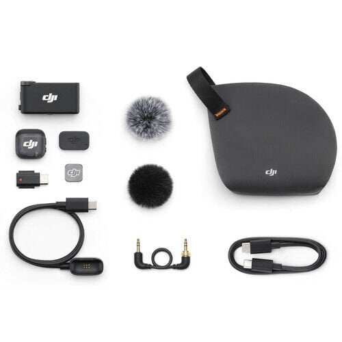 DJI Mic 3 Kompakt Dijital Kablosuz Mikrofon Sistemi (Tek Kişilik)