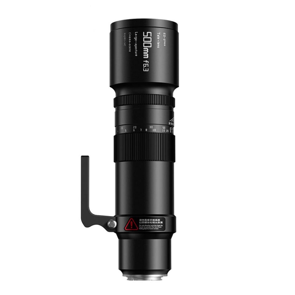 TTArtisan 500mm F6.3 Telephoto Lens (Canon RF, Siyah)