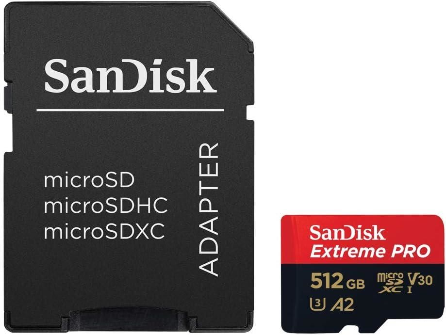 SanDisk 512GB Extreme Pro MicroSDXC Hafıza Kartı (200mb/s