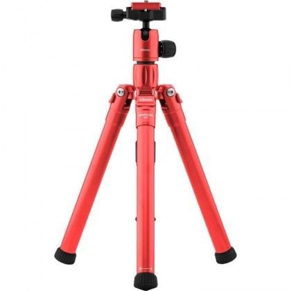 Benro MeFOTO BPAIR BackPacker Air Travel Tripod Kırmızı