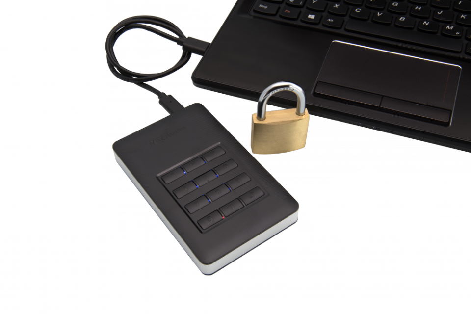 VERBATIM 53401 -1TB HDD INC KEYPAD USB 3.1 GEN 1