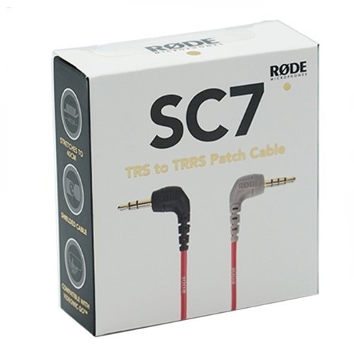 RODE SC7 3.5mm TRRS Erkek - TRS Erkek PATCH CABLE