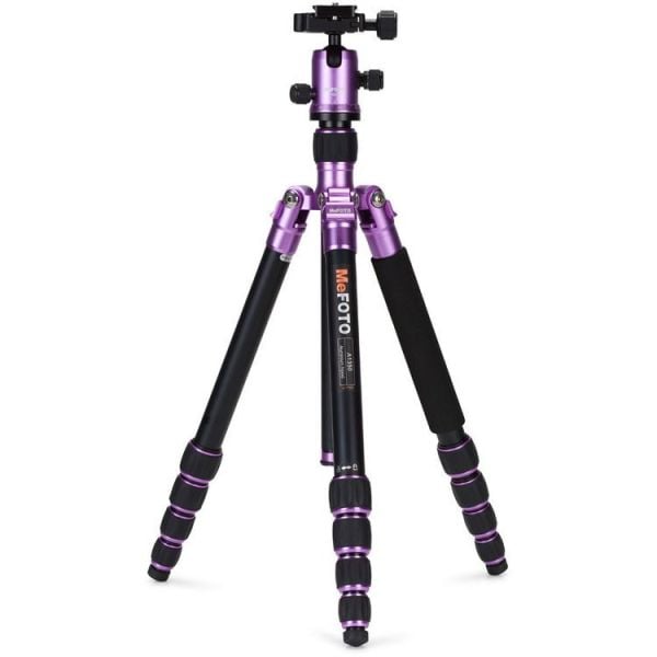 Benro MeFOTO A-1350Q1 RoadTrip Aluminum Travel Tripod Kit Mor