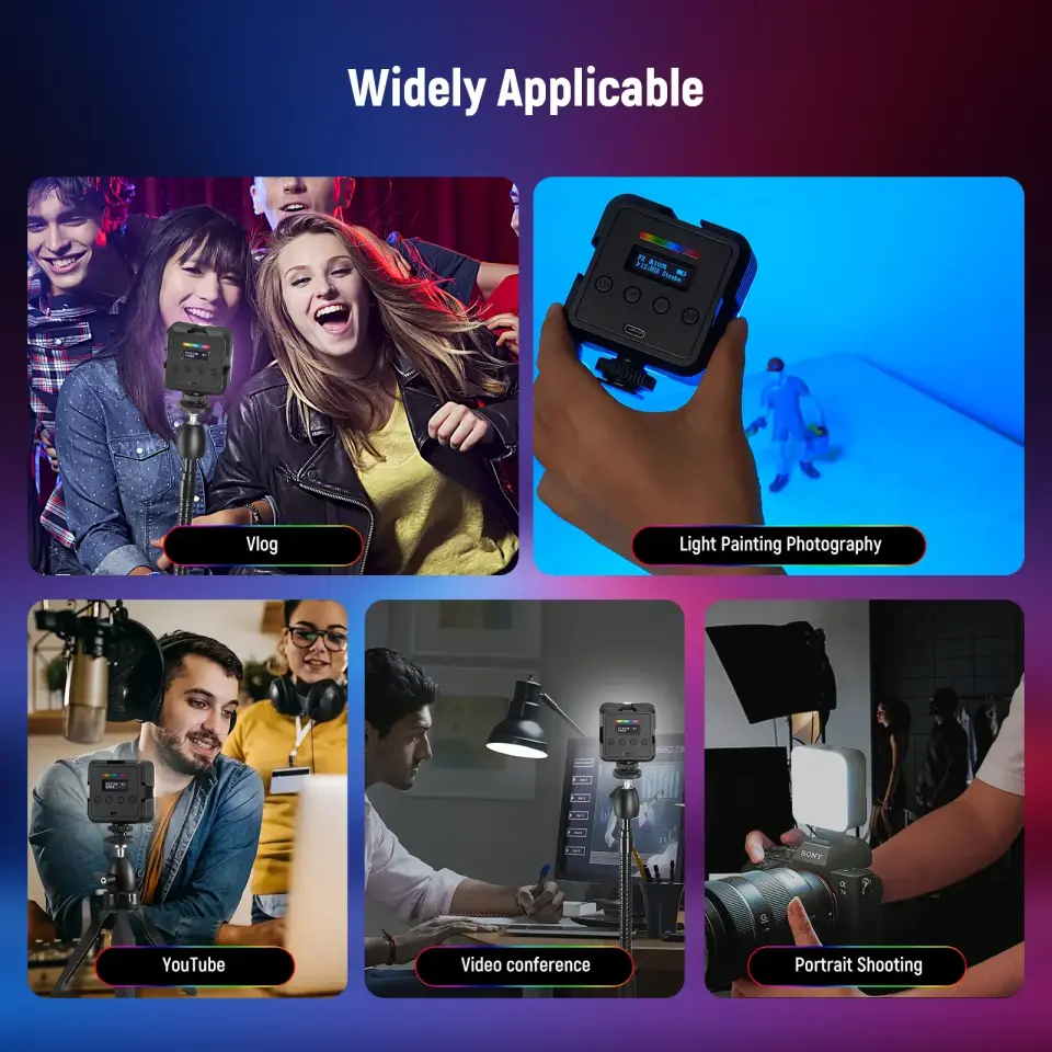 NEEWER RGB61 RGB Mini Mobil Video Işığı