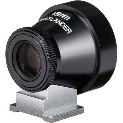 Voigtländer 15mm Metal Optik Vizör (Siyah)