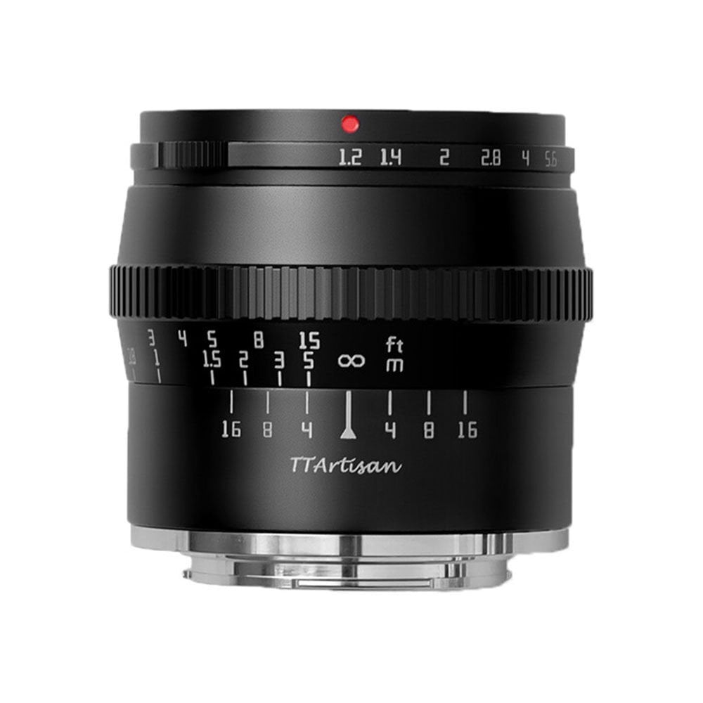 TTArtisan APS-C 50mm F1.2 Lens (Sony E, Siyah)
