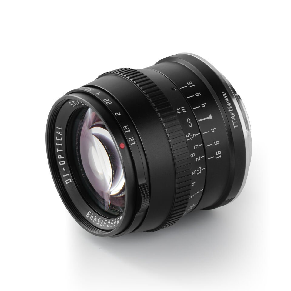 TTArtisan APS-C 50mm F1.2 Lens (Canon RF, Siyah)