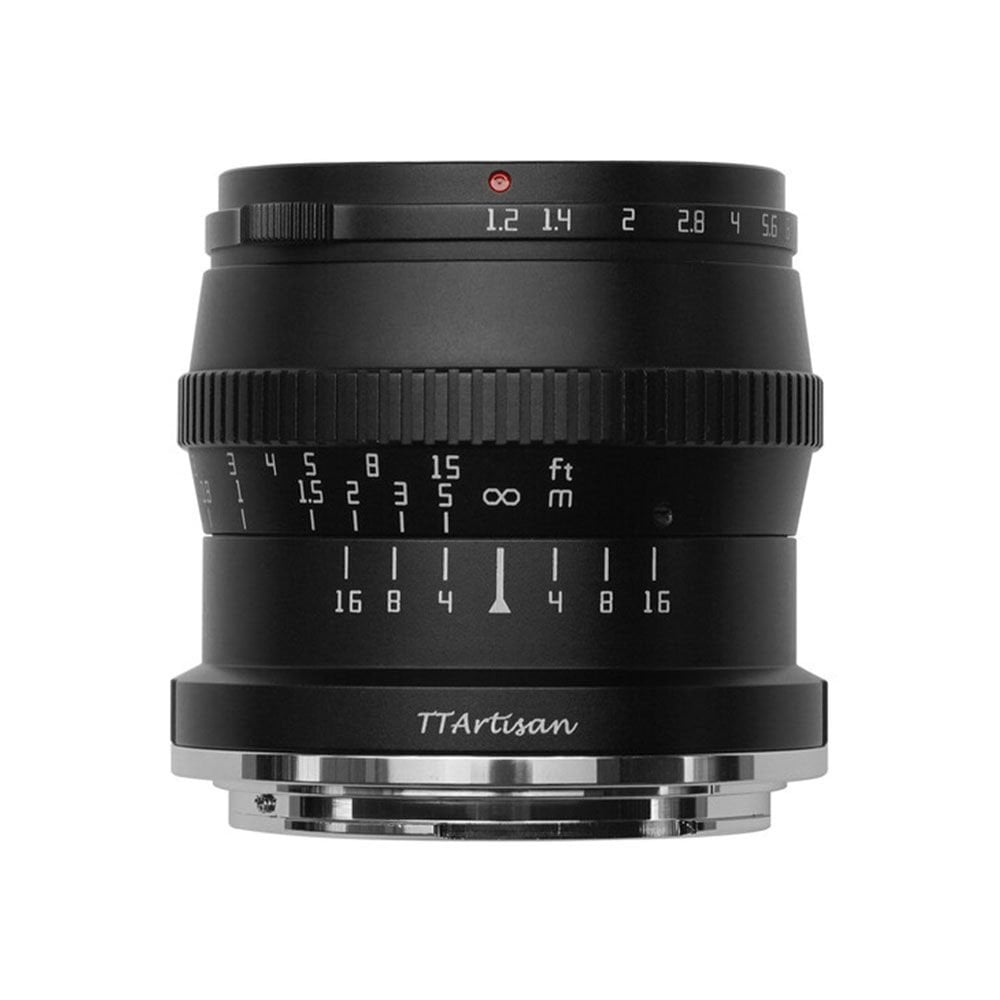 TTArtisan APS-C 50mm F1.2 Lens (Nikon Z, Siyah)