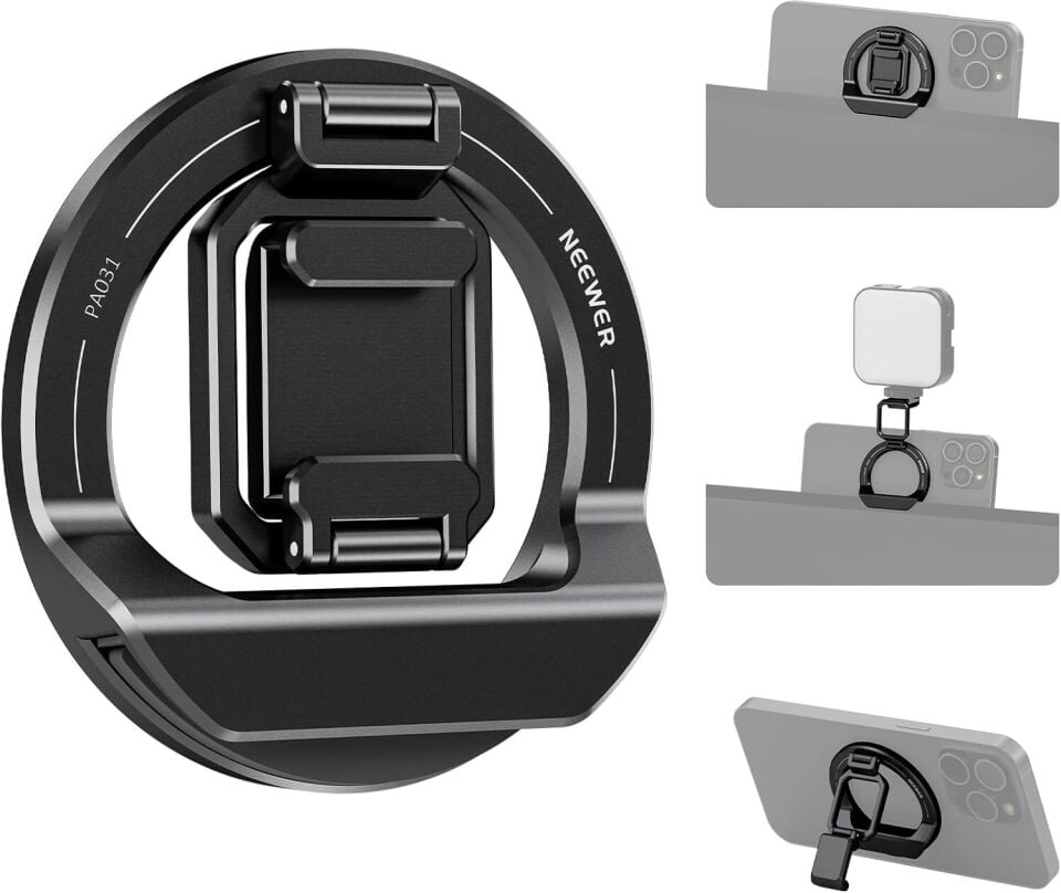 NEEWER PA031 Laptop MagsafeTutucu & Coldshoe Mount