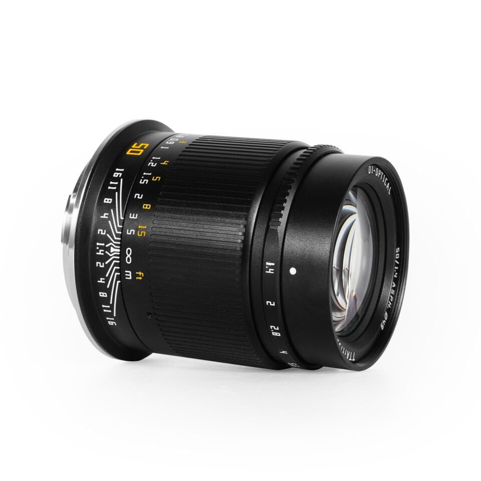 TTArtisan 50mm F1.4 Multi Mount Lens (Canon RF, Siyah)