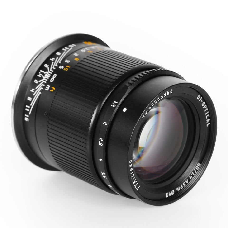 TTArtisan 50mm F1.4 Multi Mount Lens (Canon RF, Siyah)