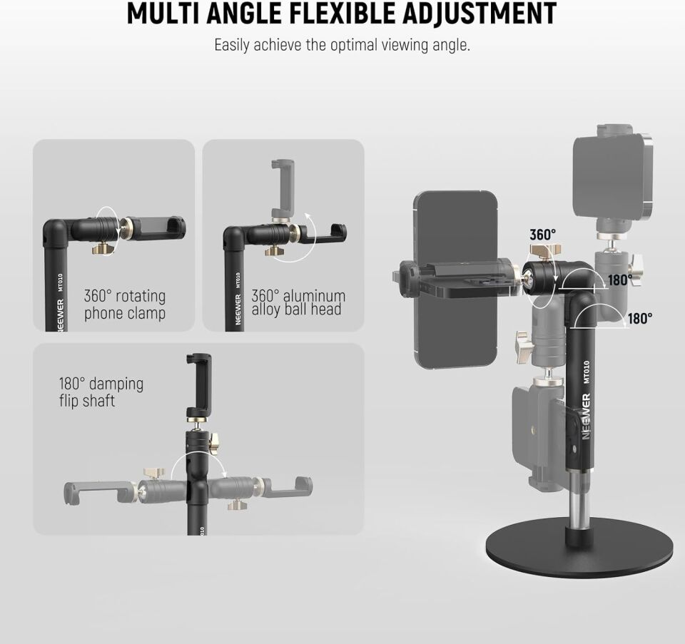 NEEWER MT010 Masaüstü Telefon Standı