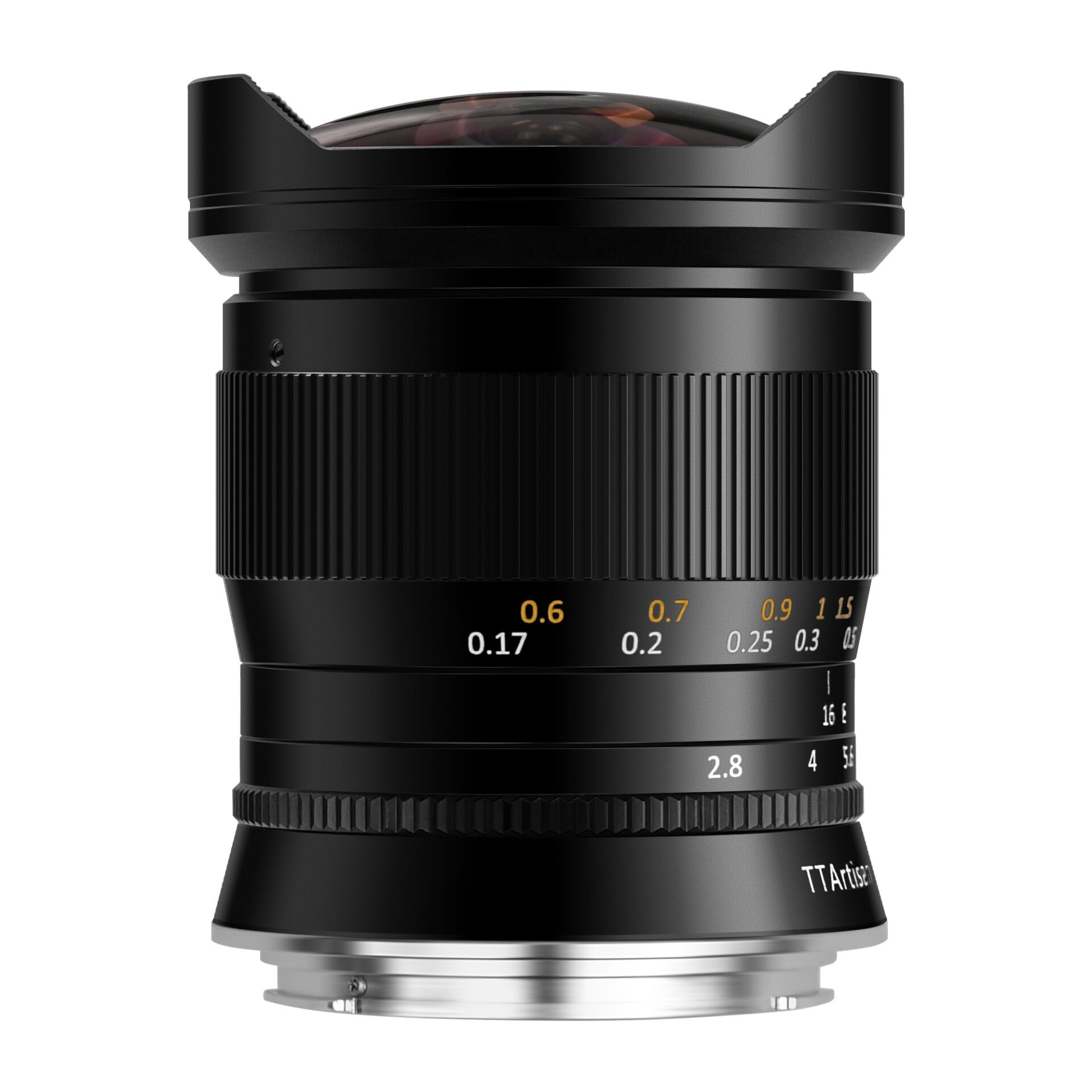 TTArtisan 11mm F2.8 Fisheye Multi Mount Lens (Canon RF, Siyah)