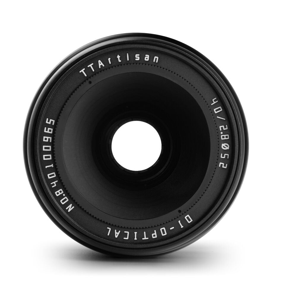 TTArtisan APS-C 40mm F2.8 Macro Lens (Sony E, Siyah)