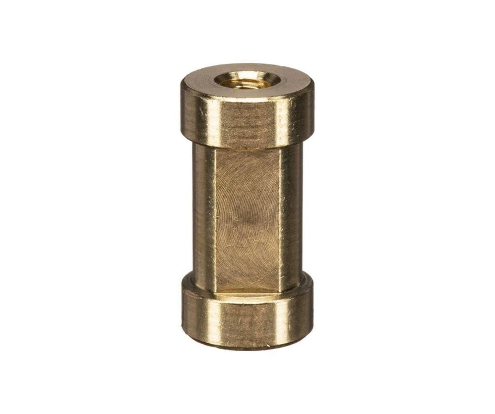 Manfrotto 119 Short (16mm) Adapter Spigot with 1/4''-20 & 3/8'' Female Threads