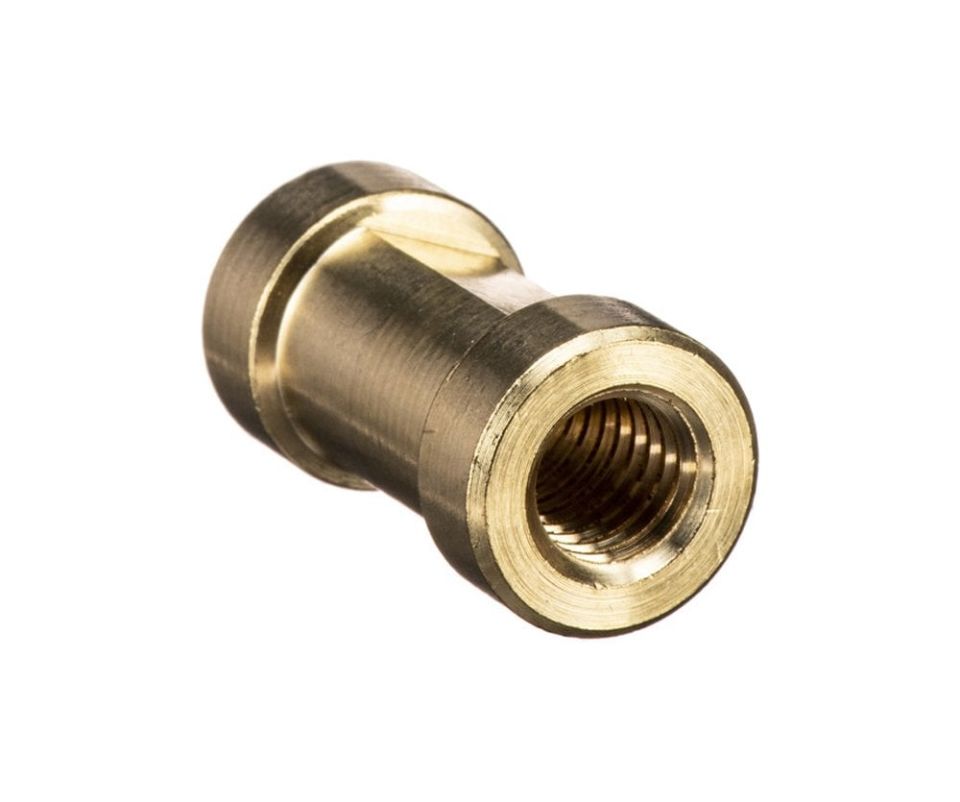 Manfrotto 119 Short (16mm) Adapter Spigot with 1/4''-20 & 3/8'' Female Threads