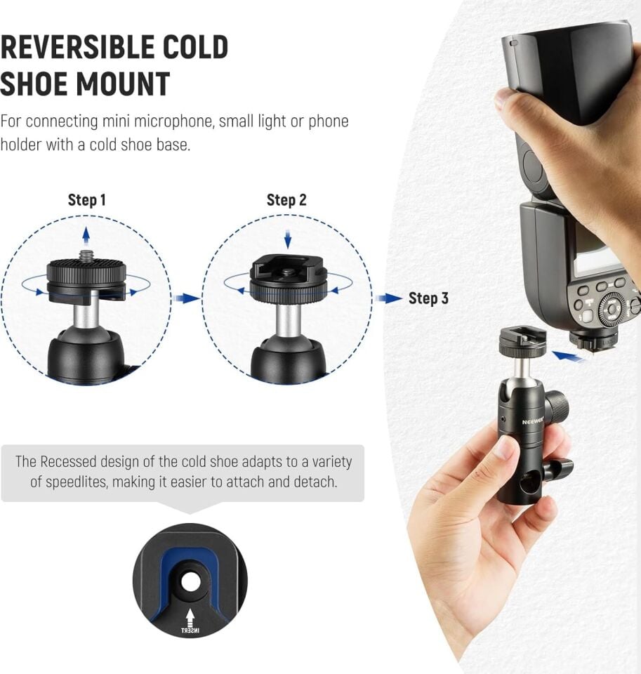 NEEWER ST-GM06 Işık Standı Montaj Adaptörü