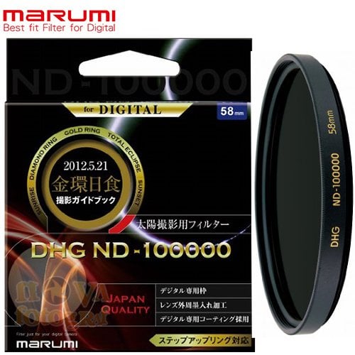 Marumi 58mm DHG ND-100000 Filtre (16.5 Stop)