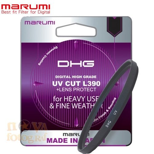 Marumi 52mm DHG L390 UV Filtre + Lens Protect