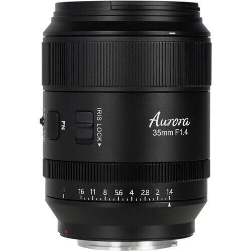 Sirui AURORA 35mm F1.4 Auto-Focus Lens (Fuji X Mount, Siyah)