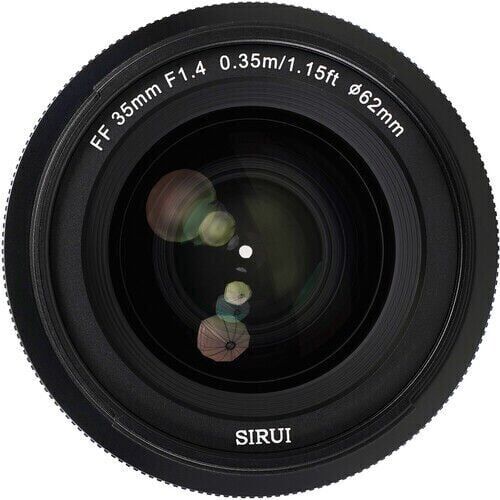 Sirui AURORA 35mm F1.4 Auto-Focus Lens (Fuji X Mount, Siyah)
